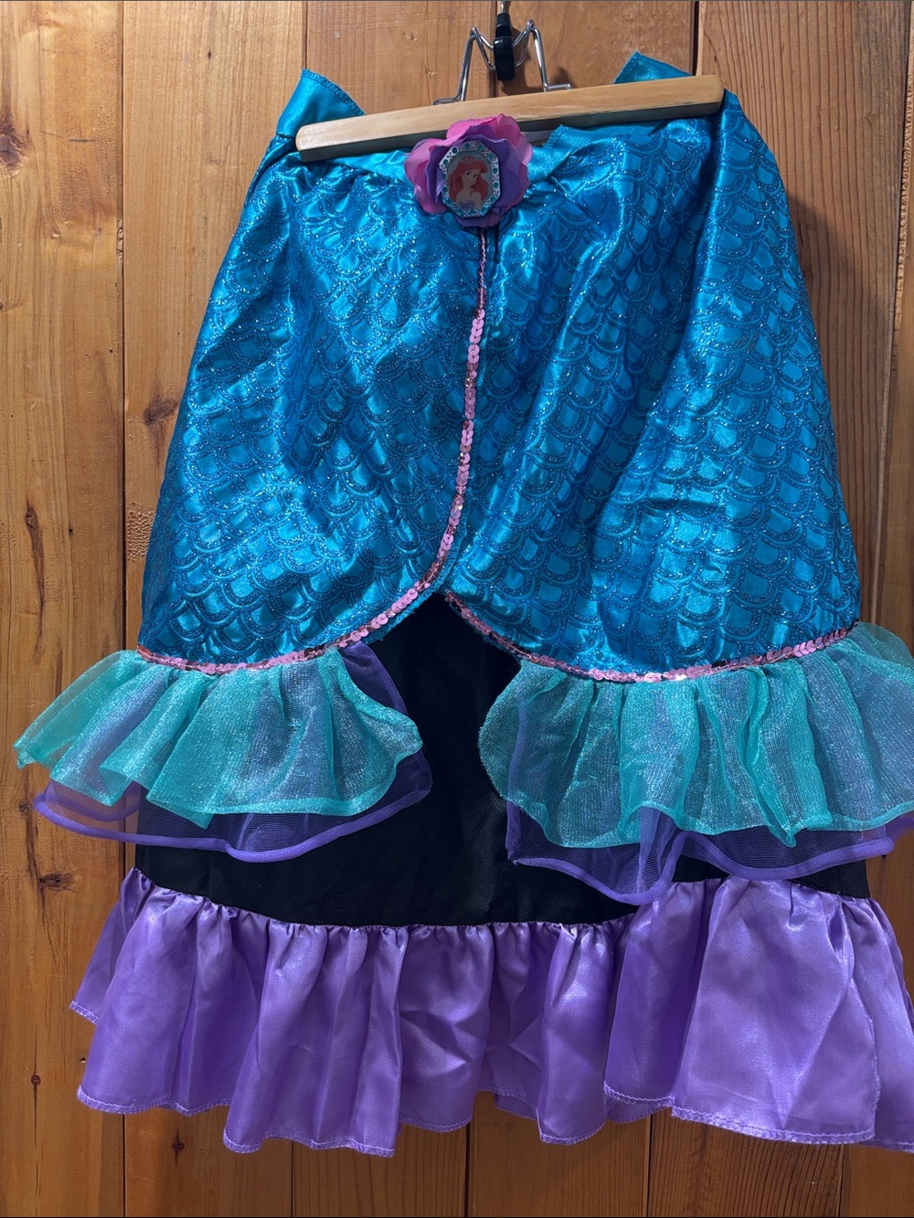 Disney Teal, Purple & Turquoise Mermaid Skirt